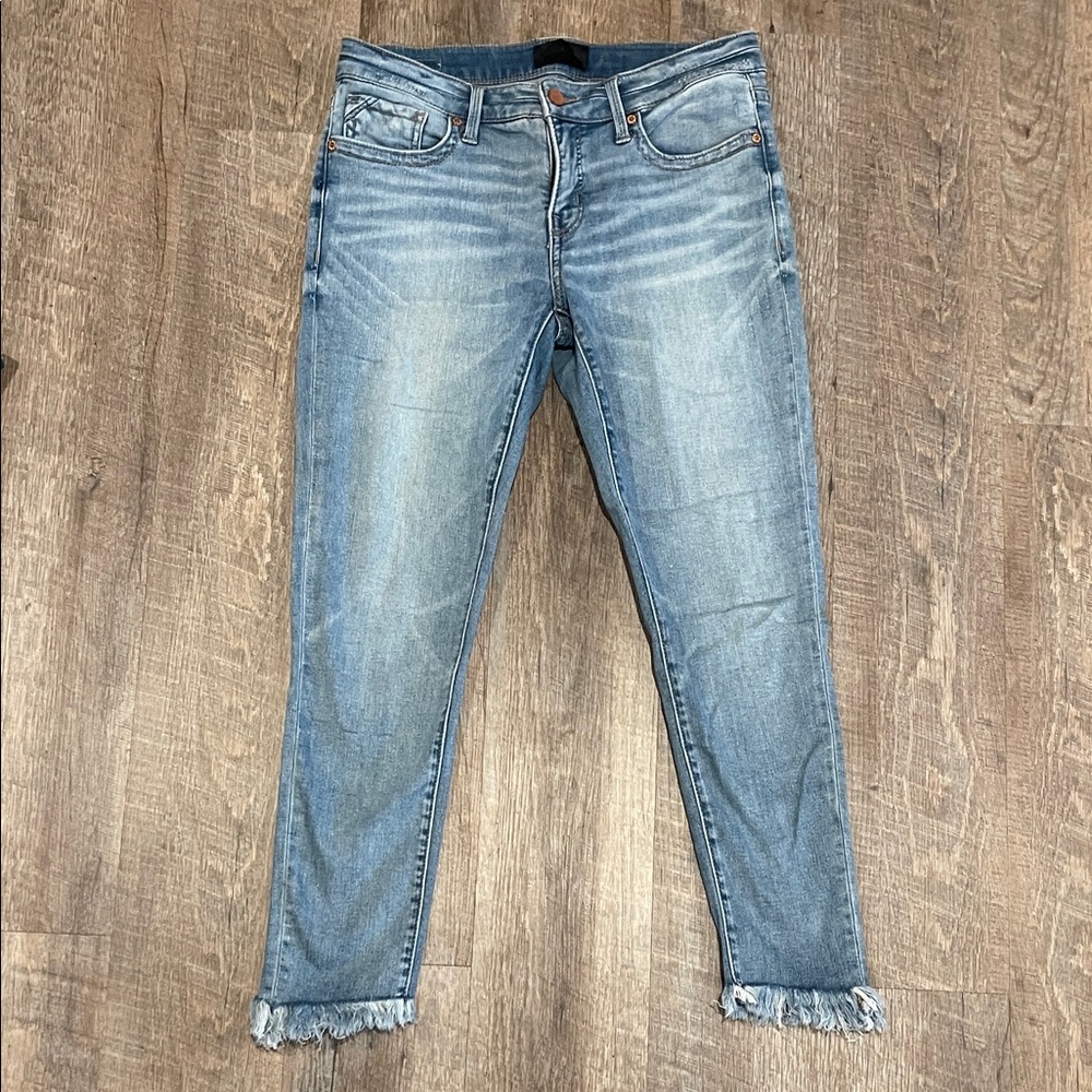 Buckle Black Light Blue Ankle Jeans Fit 53